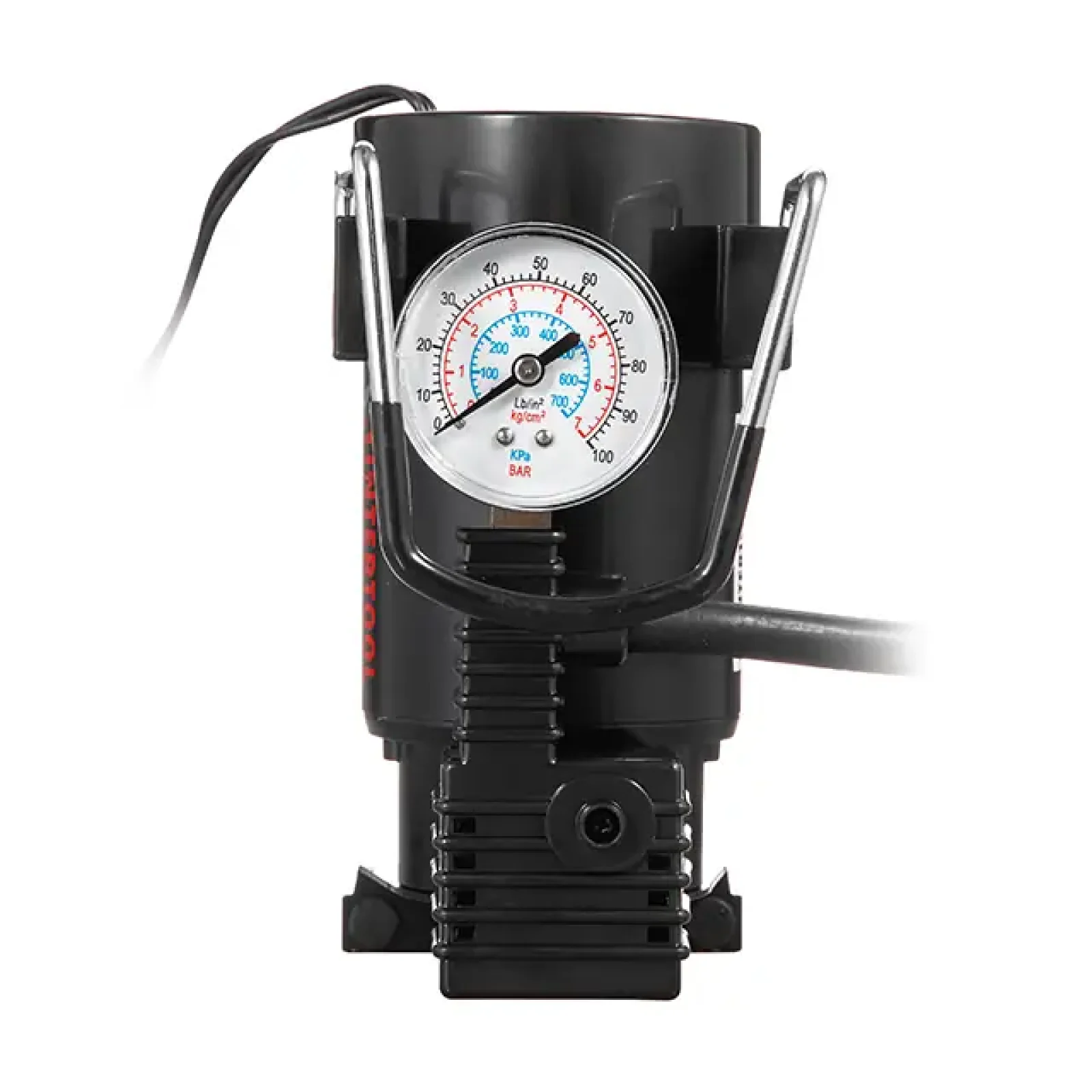 Компресор автомобільний 12 В, 14 А, циліндр 30 мм, макс. 7 бар, шланг 1 м, кабель живлення 3 м INTERTOOL (AC-0004) UA