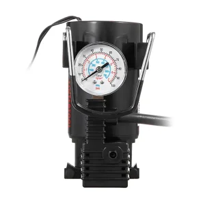 Компресор автомобільний 12 В, 14 А, циліндр 30 мм, макс. 7 бар, шланг 1 м, кабель живлення 3 м INTERTOOL (AC-0004) UA