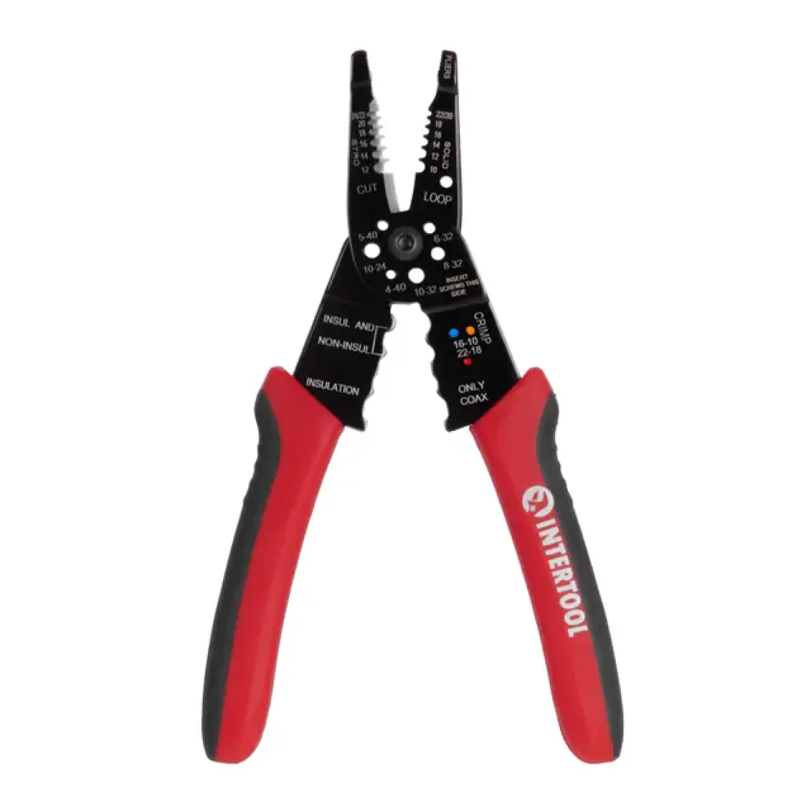 Знімач ізоляції, Ø 0,8-2,6 мм, Cr-V INTERTOOL (HT-7029) UA