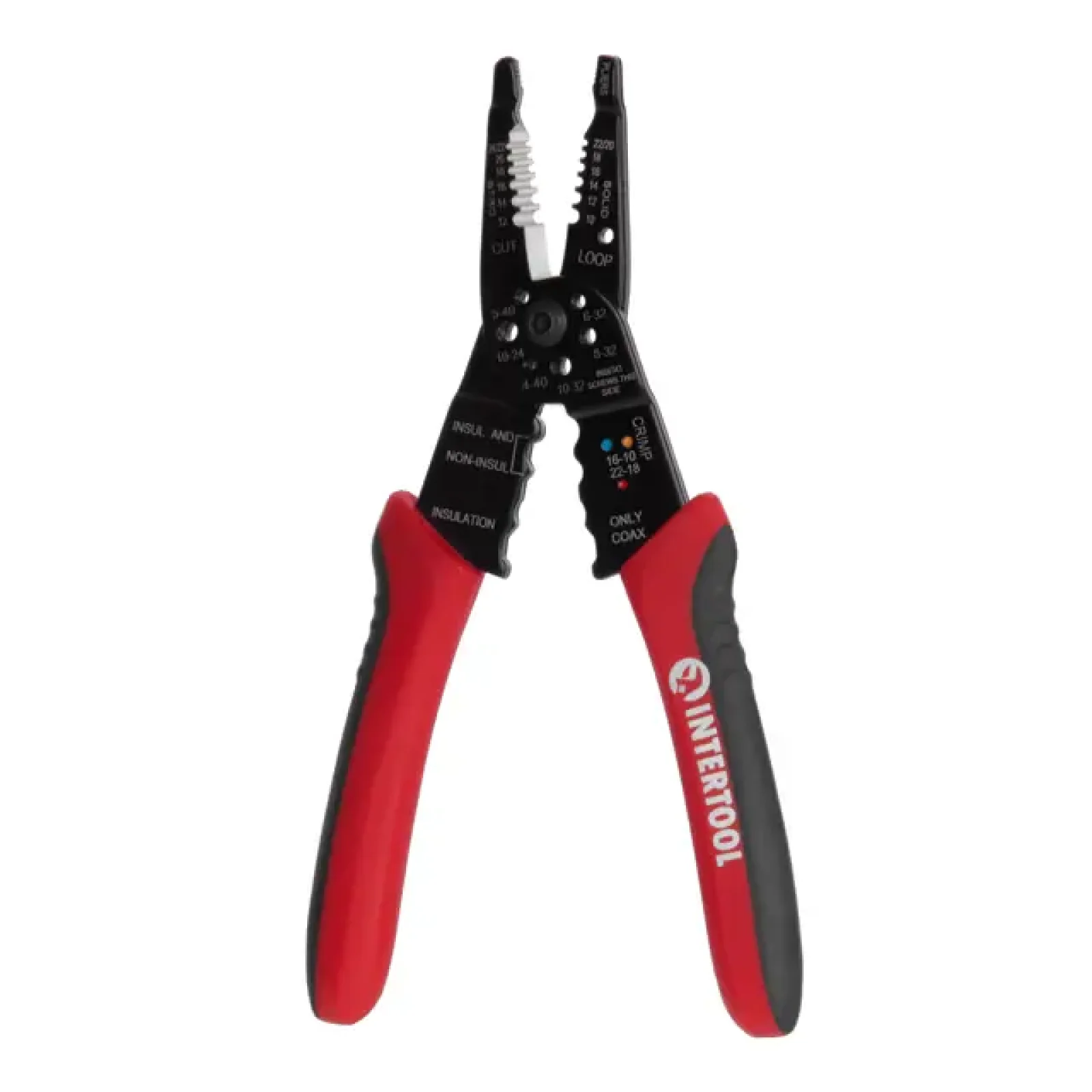 Знімач ізоляції, Ø 0,8-2,6 мм, Cr-V INTERTOOL (HT-7029) UA