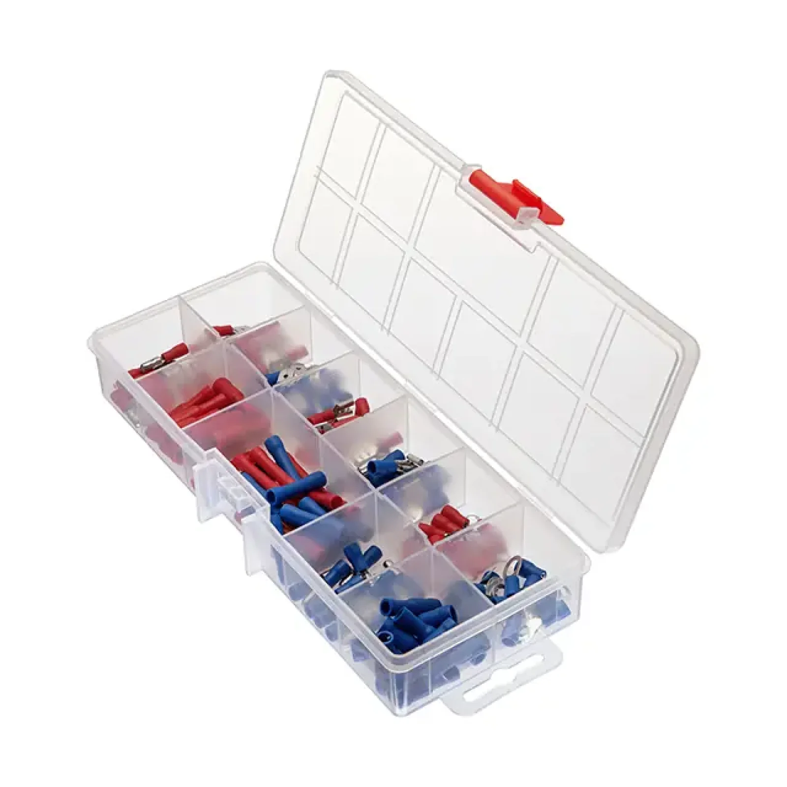 Коннектори обтискні, 144 шт., ізольовані, для автомобільної електропроводки INTERTOOL (TC-9010) UA