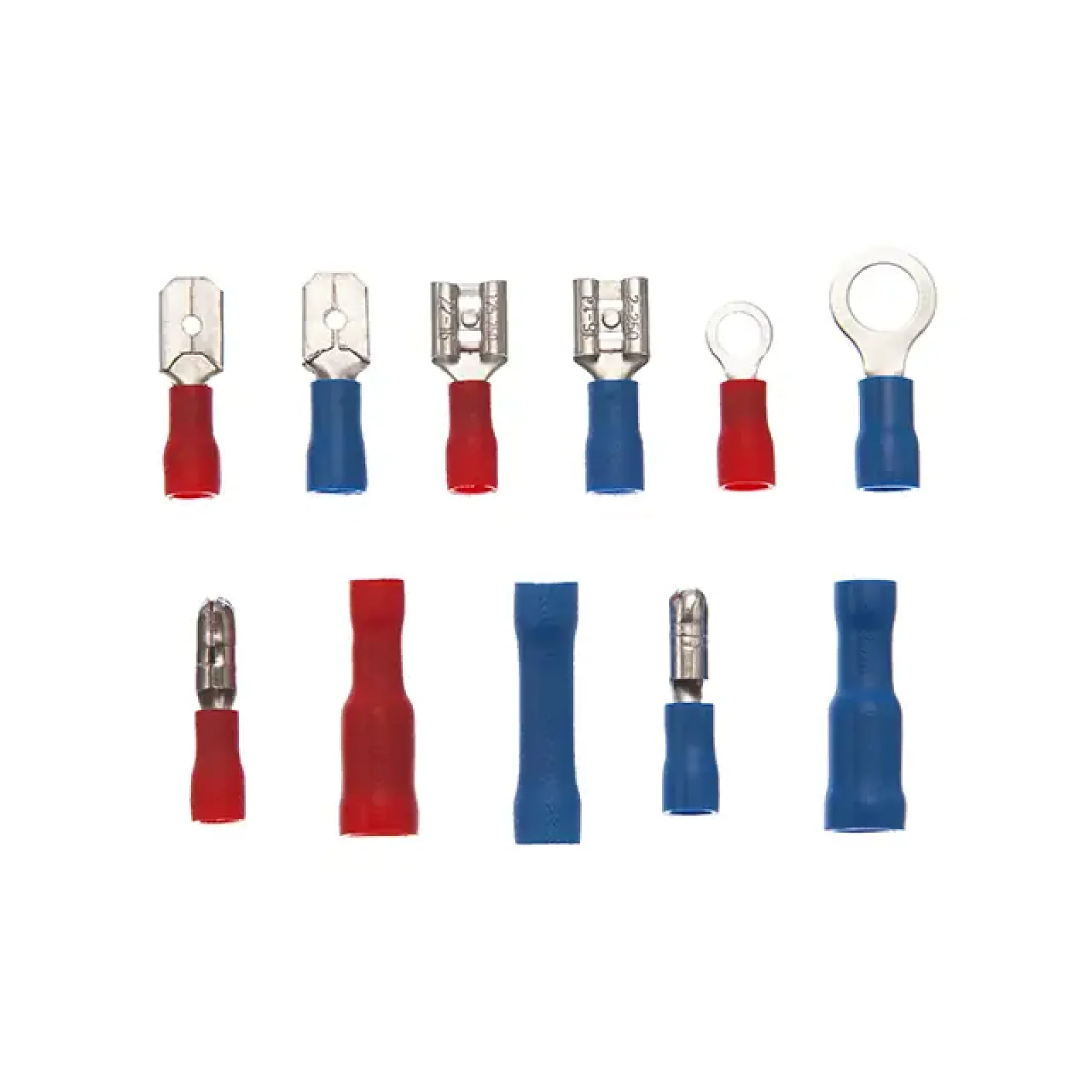 Коннектори обтискні, 144 шт., ізольовані, для автомобільної електропроводки INTERTOOL (TC-9010) UA