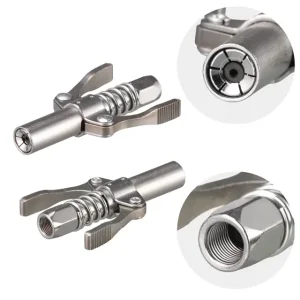 Насадка швидкознімна для мастильного шприца, подвійна ручка INTERTOOL (AT-3063) UA