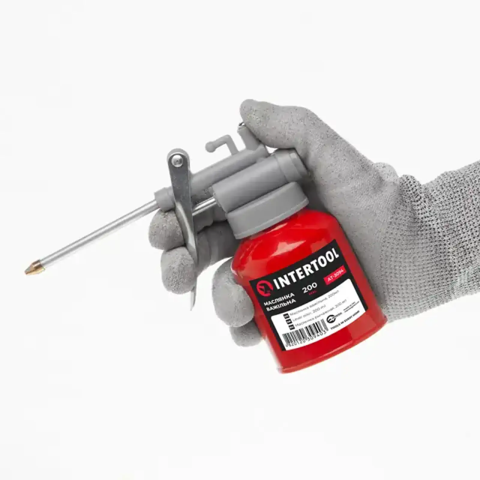 Маслянка важільна. 200мл. INTERTOOL (AT-3094) UA