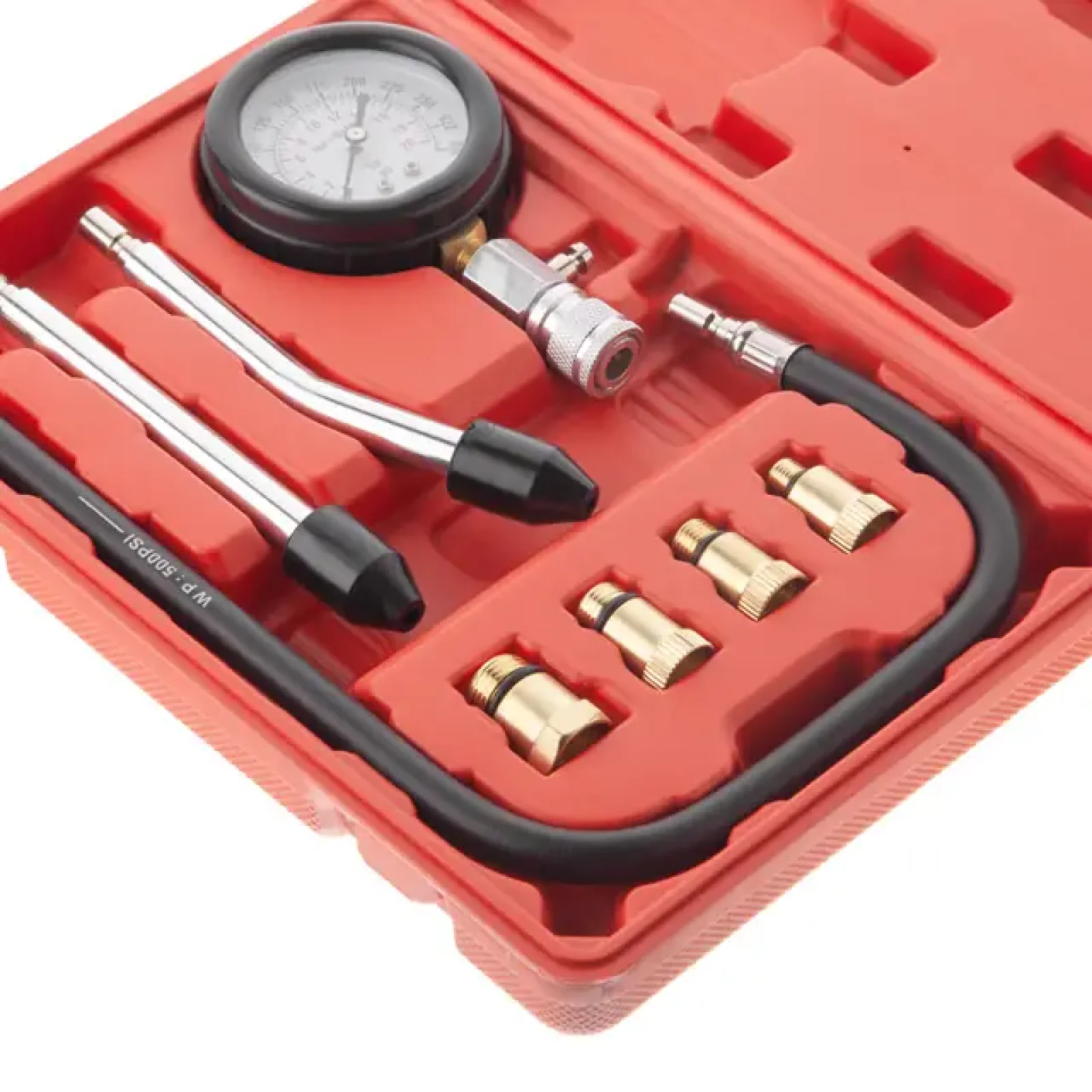 Компресометр бензиновий, 8 предметів INTERTOOL (AT-4004) UA