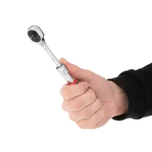 Рукоятка з храповим механізмом телескопічна, 72 зуба 1/4 