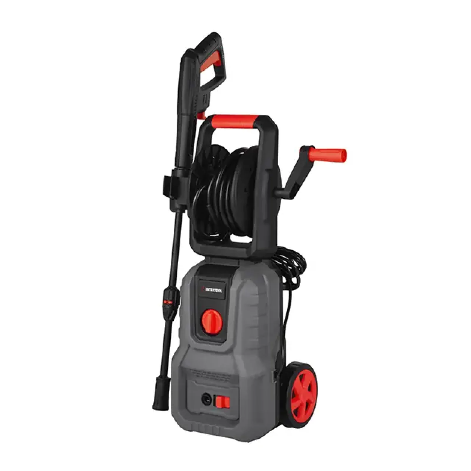 Мийка високого тиску, 1,8 кВт, 100-140 бар, 7 л/хв, шланг 5 м INTERTOOL (DT-1516) UA