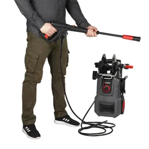 Мийка високого тиску, 2,0 кВт, 110-160 бар, 7 л/хв, шланг 5 м INTERTOOL (DT-1518) UA