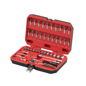 Набір інструментів 1/4" 48од (ET-6046SP) INTERTOOL (ET-9048) UA