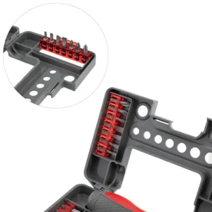 Викрутка реверсивна з комплектом насадок і головок, 38 од., STORM INTERTOOL (VT-3638) UA