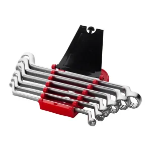 Набір ключів накидних, 6 шт., 6-17 мм, Cr-V INTERTOOL (HT-1101) UA