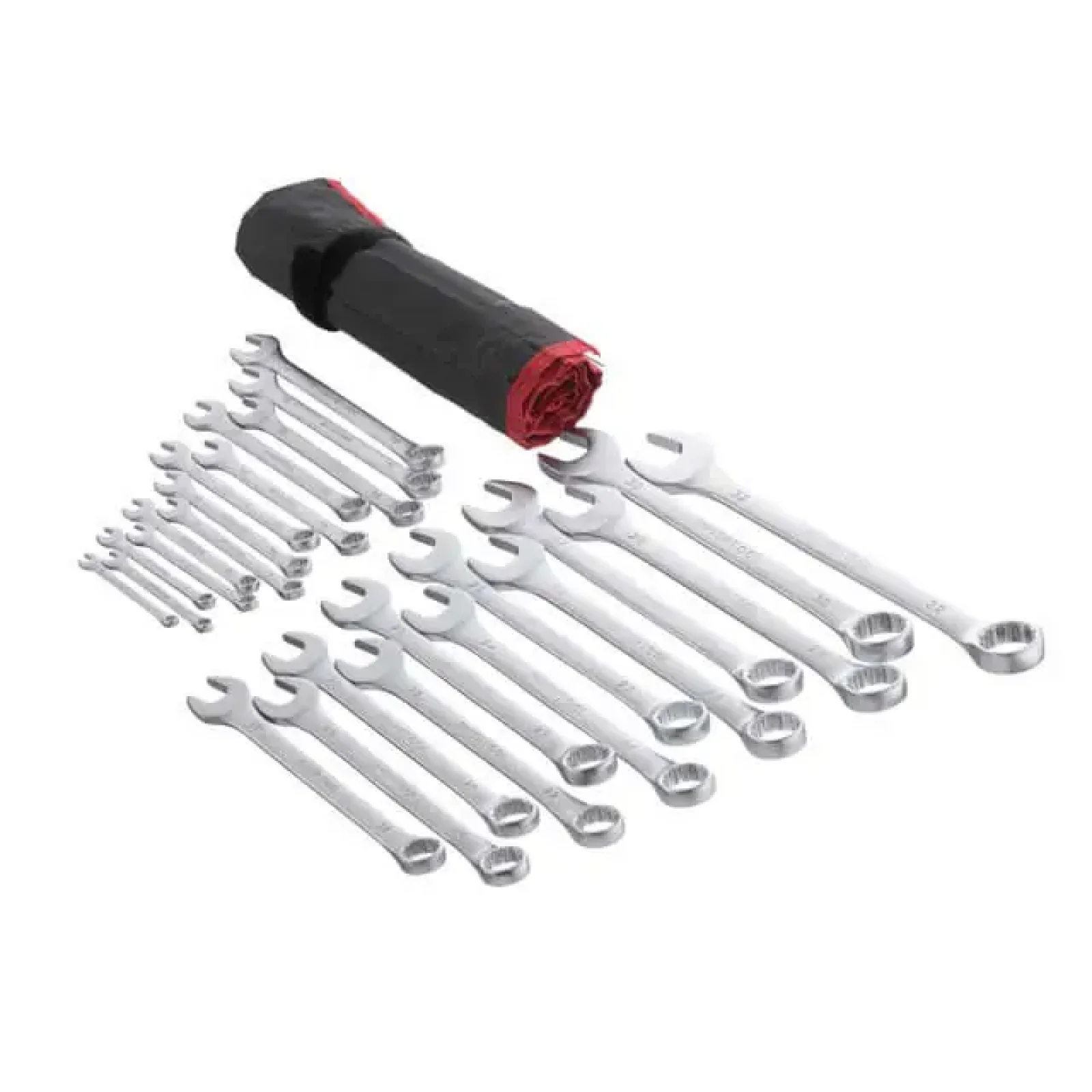 Набір ключів комбінованих, 25 шт., 6-32 мм, Cr-V, чохол INTERTOOL (HT-1200) UA
