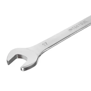 Набір ключів комбінованих, 6 шт., 8-17 мм, Cr-V INTERTOOL (HT-1201) UA