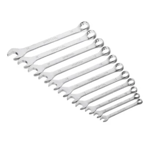 Набір ключів комбінованих, 11 шт., 7-19 мм, Cr-V INTERTOOL (HT-1250) UA