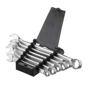 Набір ключів комбінованих, 6 шт., 8-17 мм, Cr-V, DIN3113, STORM INTERTOOL (XT-1001) UA