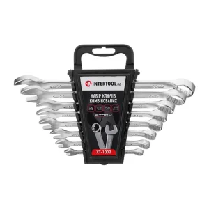 Набір ключів комбінованих, 8 шт.,6-19 мм, Сr-V, DIN3113, STORM INTERTOOL (XT-1002) UA