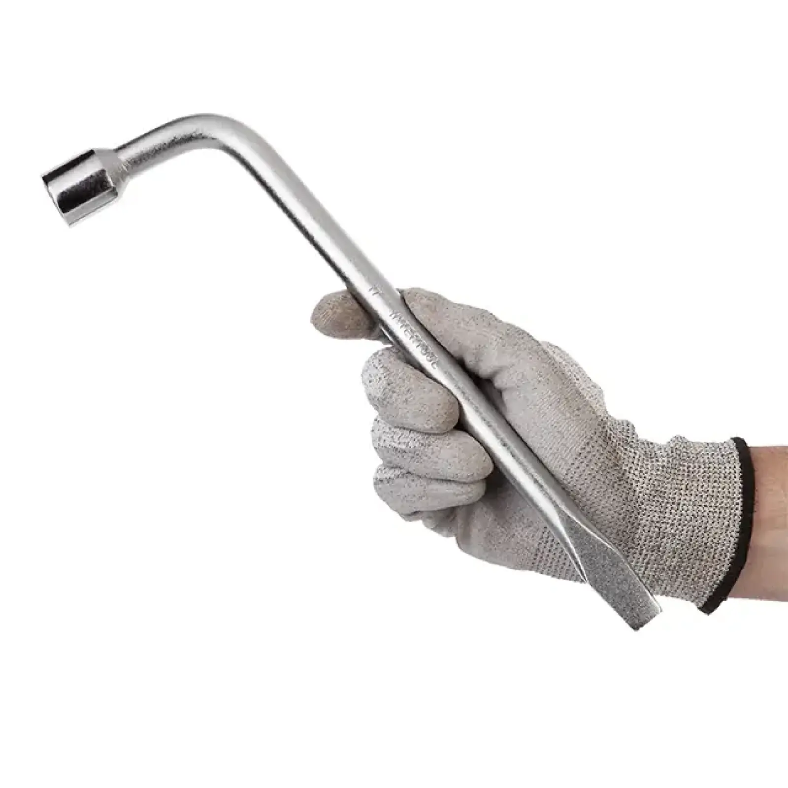 Ключ балонний L-подібний, 17×350 мм INTERTOOL (XT-4217) UA