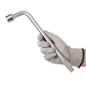 Ключ балонний L-подібний, 21×350 мм INTERTOOL (XT-4221) UA