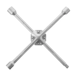 Ключ балонний хрестовий, укріплений, 1/2", 355×16 мм, 17×19×21 мм INTERTOOL (HT-1604) UA