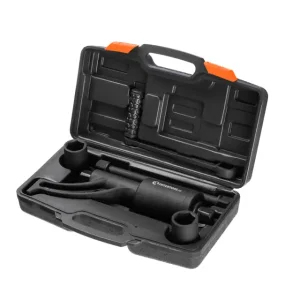 Ключ балонний роторний для вантажних авто, 310 мм, передавальне відношення 1:56, макс. крутний момент 5000 Nm, головки 32, 33 мм, кейс INTERTOOL (XT-0004) UA