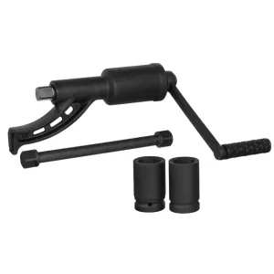 Ключ балонний роторний для вантажних авто, 310 мм, передавальне відношення 1:56, макс. крутний момент 5000 Nm, головки 32, 33 мм, кейс INTERTOOL (XT-0004) UA