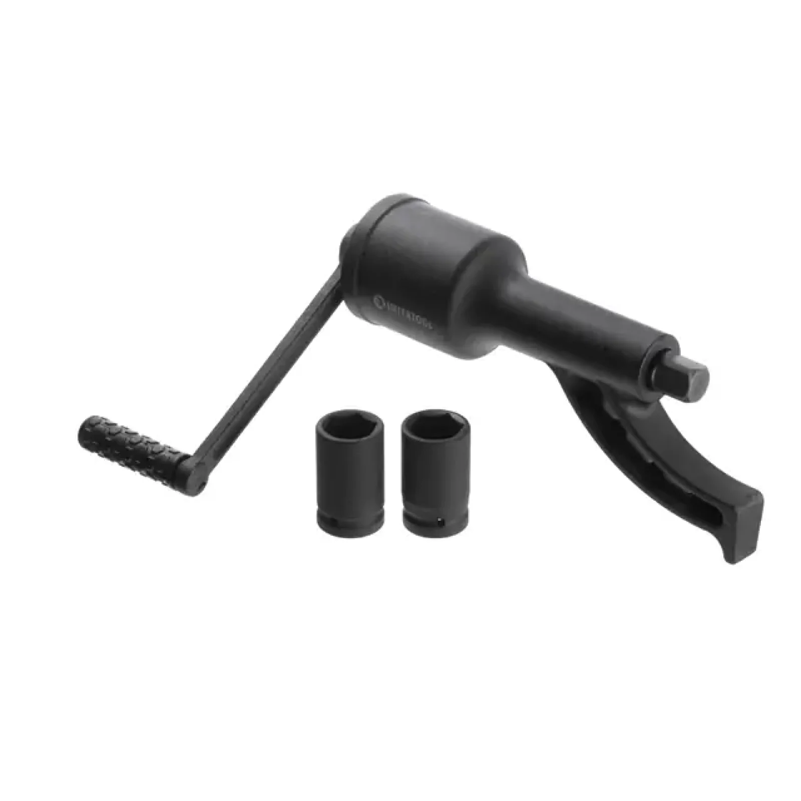 Ключ балонний роторний для вантажних авто, 340 мм, передавальне відношення 1:78, макс. крутний момент 7000 Nm, головки 32, 33 мм, кейс INTERTOOL (XT-0005) UA