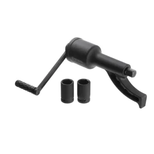 Ключ балонний роторний для вантажних авто, 340 мм, передавальне відношення 1:78, макс. крутний момент 7000 Nm, головки 32, 33 мм, кейс INTERTOOL (XT-0005) UA