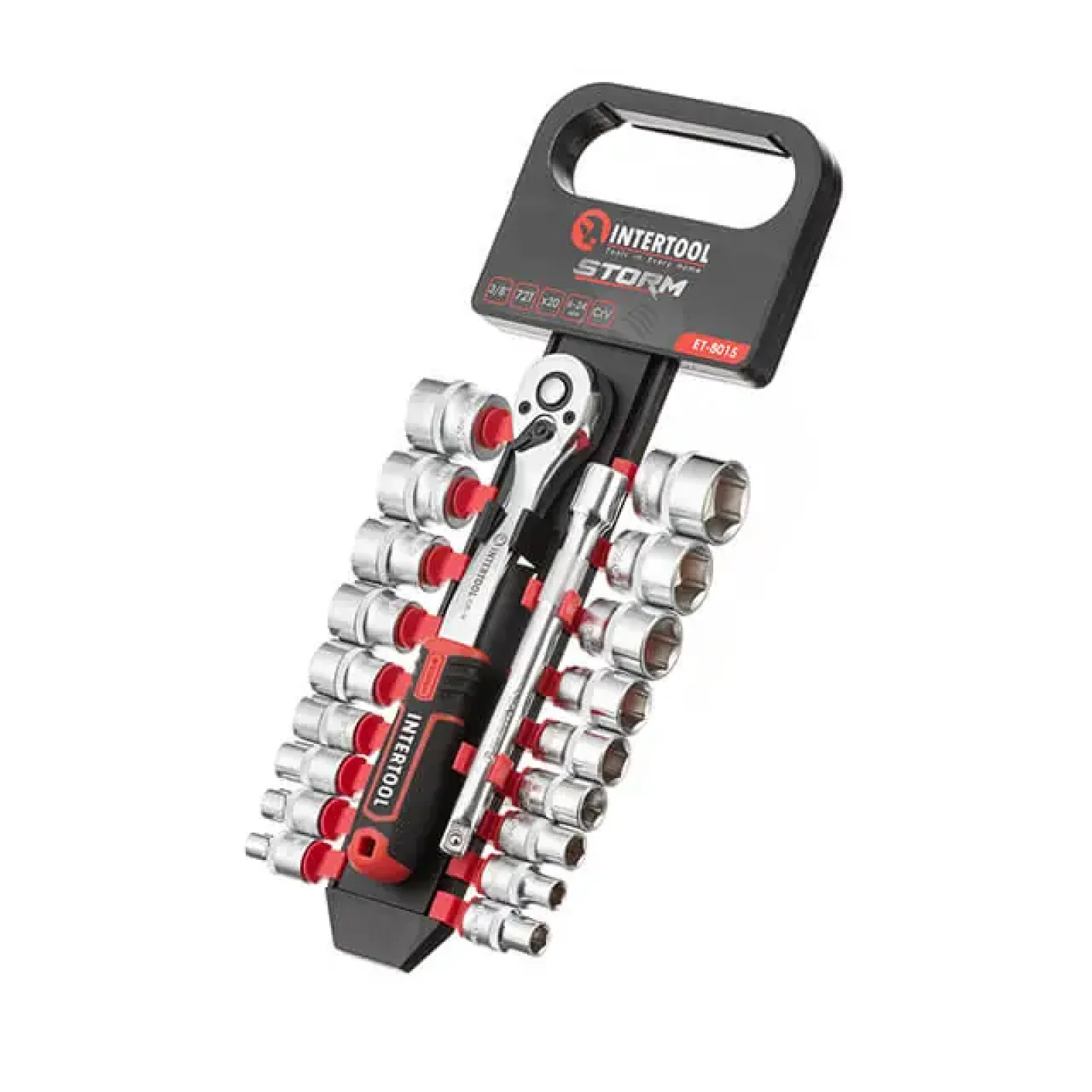 Набір головок STORM, 3/8