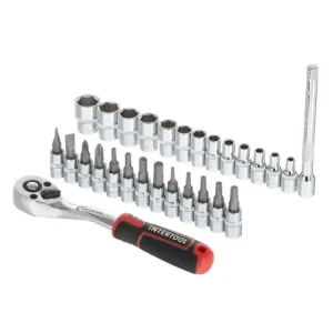 Набір головок і біт STORM, 1/4