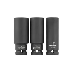 Набір головок ударних подовжених 1/2