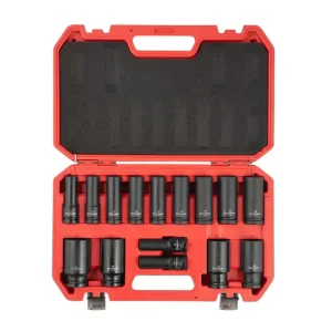 Набір головок ударних подовжених 1/2