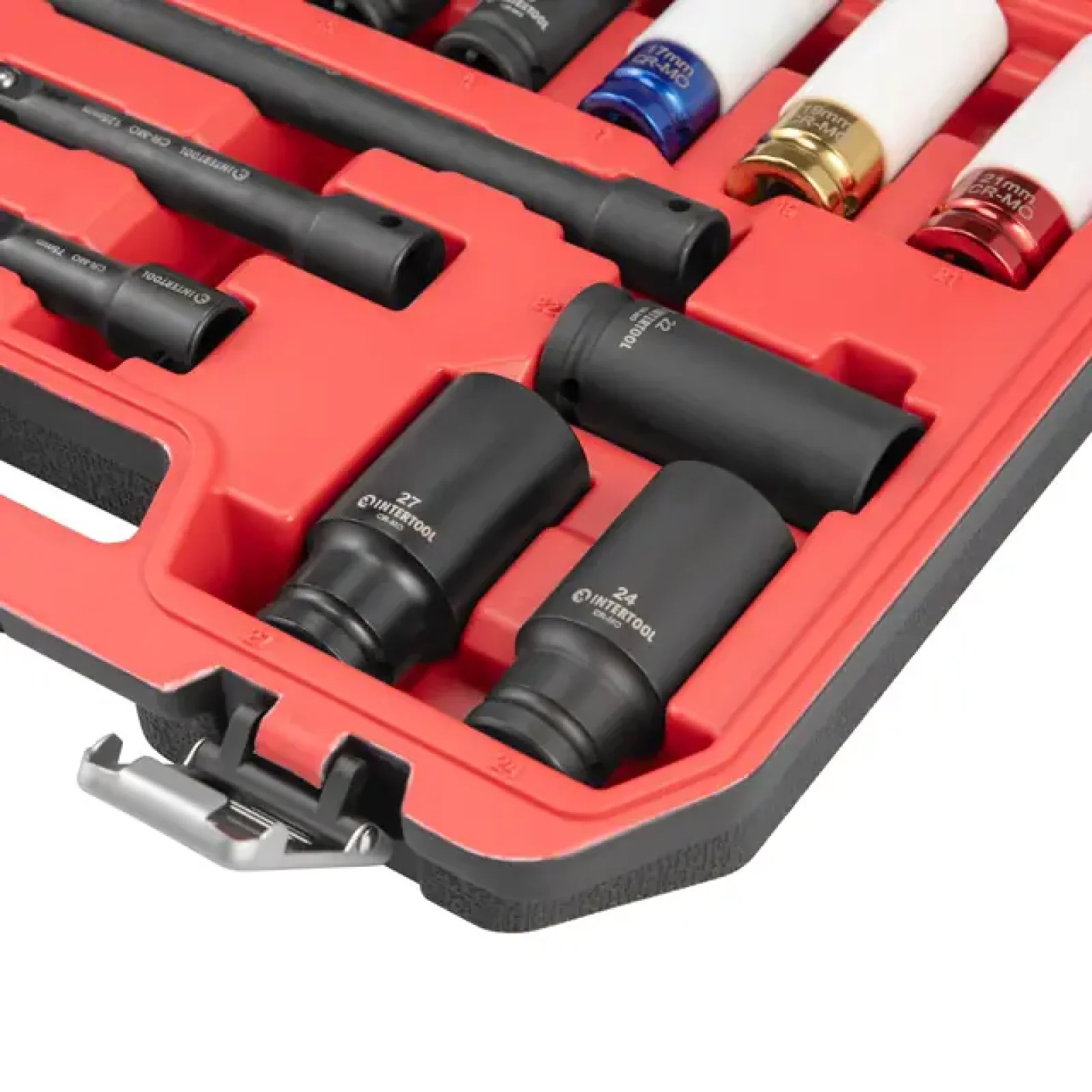 Набір головок та подовжувачів ударних 1/2