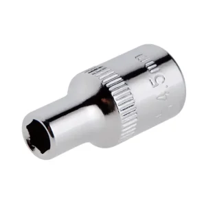 Головка шестигранна 1/4", 4,5×25 мм, Cr-V, STORM INTERTOOL (ET-0433) UA