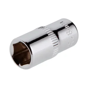 Головка шестигранна 1/4", 8×25 мм, Cr-V, STORM INTERTOOL (ET-0438) UA