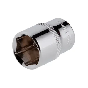 Головка шестигранна 1/4", 13×25 мм, Cr-V, STORM INTERTOOL (ET-0443) UA