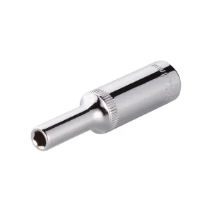 Головка шестигранна подовжена 1/4", 4×50 мм, Cr-V, STORM INTERTOOL (ET-0452) UA