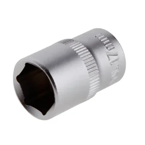 Головка шестигранна 1/2", 17мм*38мм. INTERTOOL (ET-2017) UA