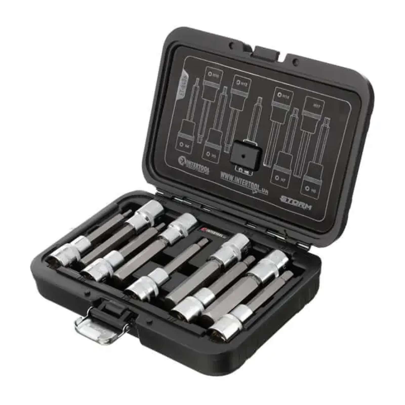 Набір біт HEX у кейсі, 1/2