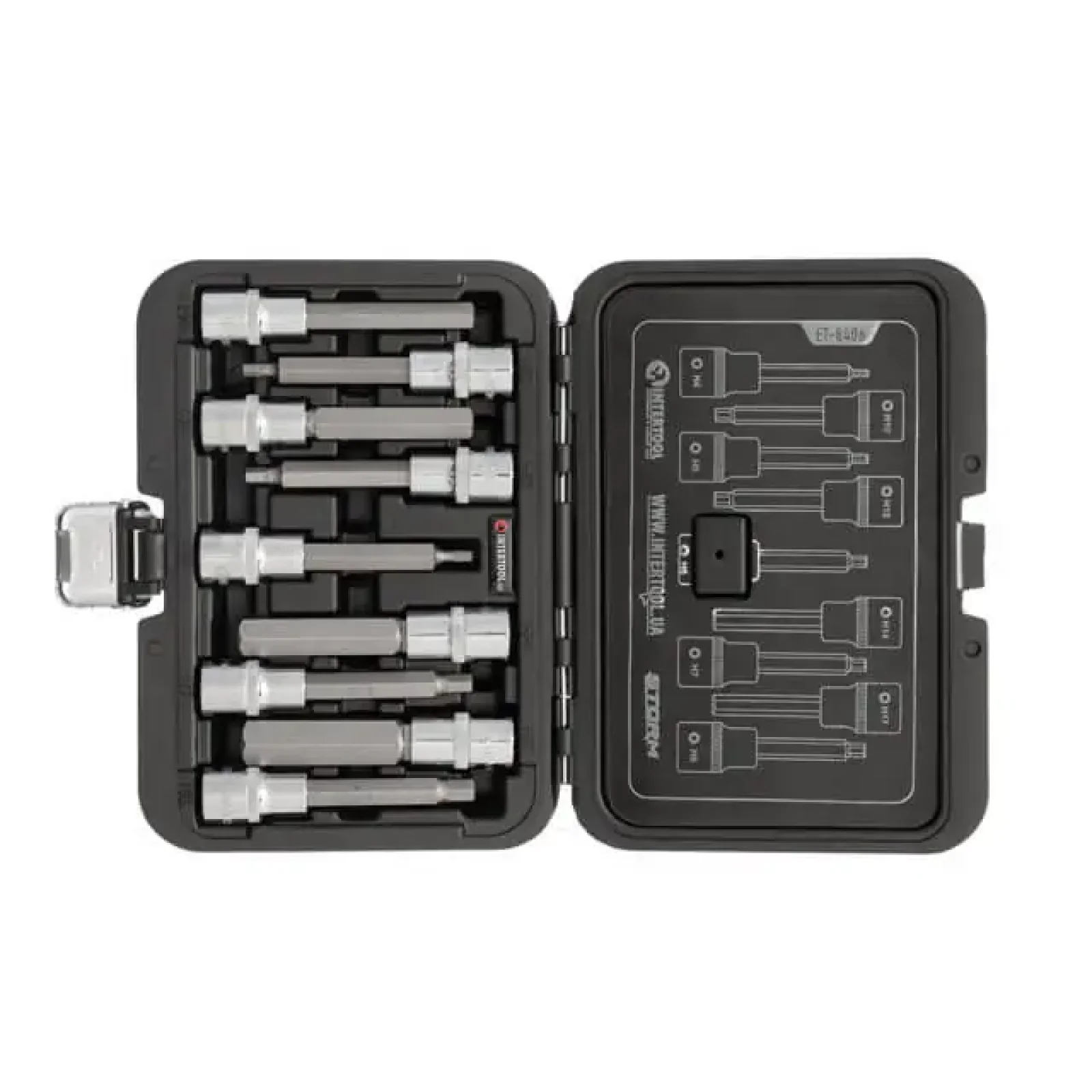 Набір біт HEX у кейсі, 1/2