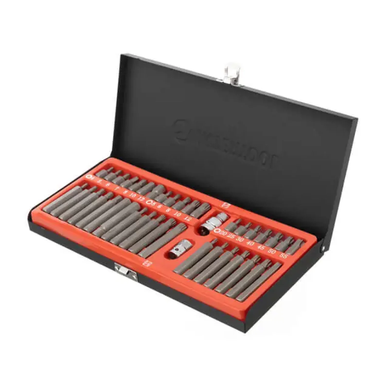 Набір зірок і шестигранників STORM, Cr-V, 40 од. (TORX, HEX, SPLINE) INTERTOOL (ET-8040) UA