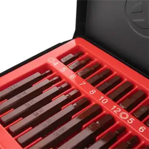 Набір зірок і шестигранників STORM, S2, 40 од. (TORX, HEX, SPLINE) INTERTOOL (ET-8041) UA