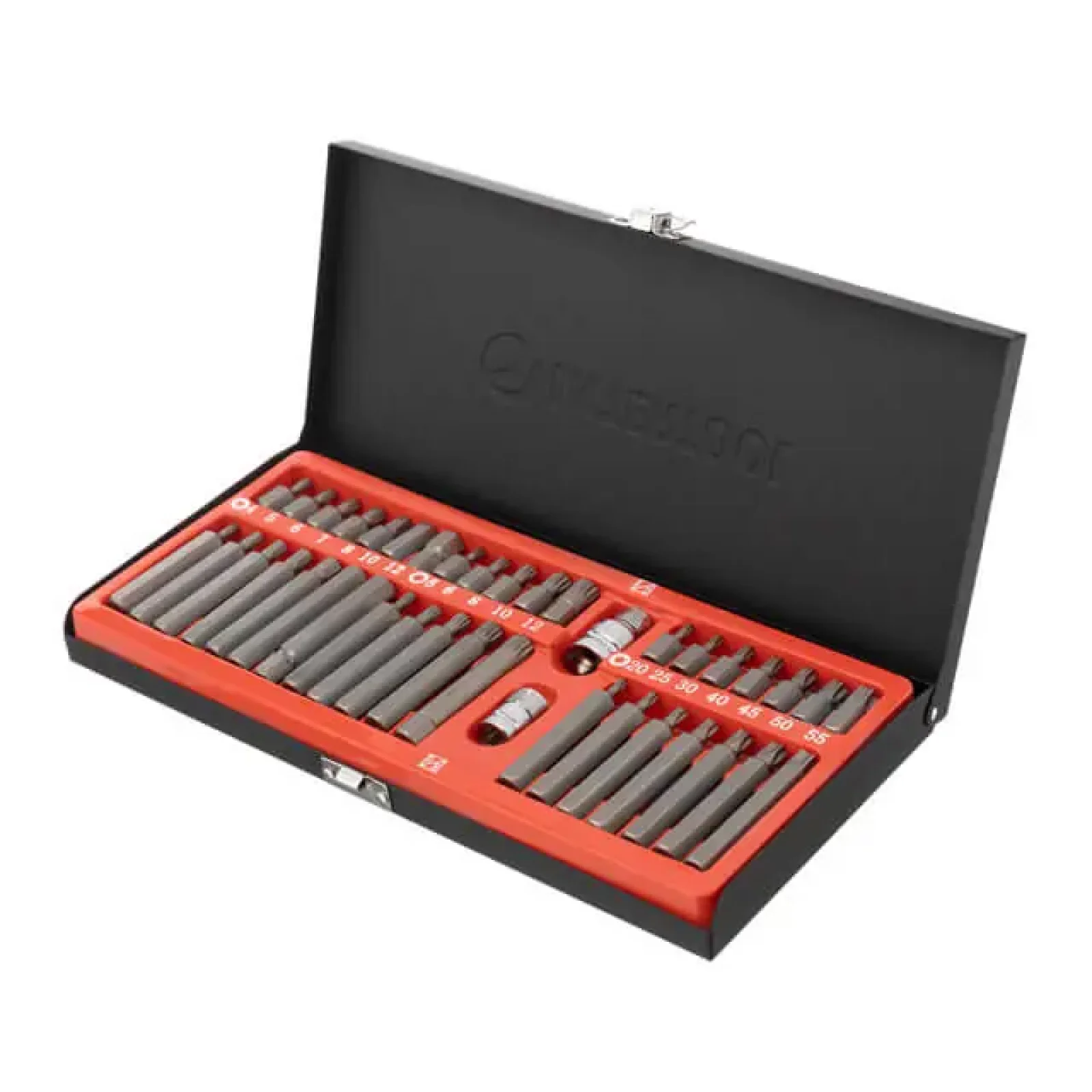 Набір зірок і шестигранників STORM, S2, 40 од. (TORX, HEX, SPLINE) INTERTOOL (ET-8041) UA