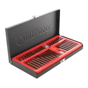 Набір зірок і шестигранників STORM, S2, 40 од. (TORX, HEX, SPLINE) INTERTOOL (ET-8041) UA