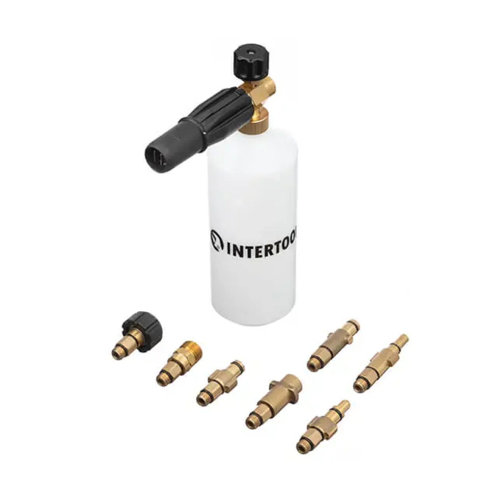 Насадка-піногенератор універсальна для мийок високого тиску, 1000 мл INTERTOOL (DT-1536) UA