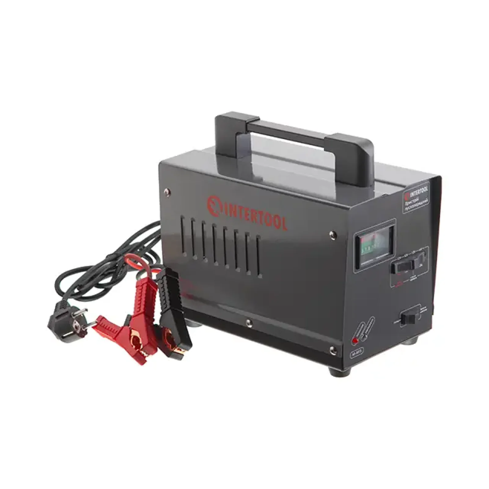 Пристрій пускозарядний 6/12 В, 70 А, 140 Вт, до 100 Аг INTERTOOL (AT-3013) UA