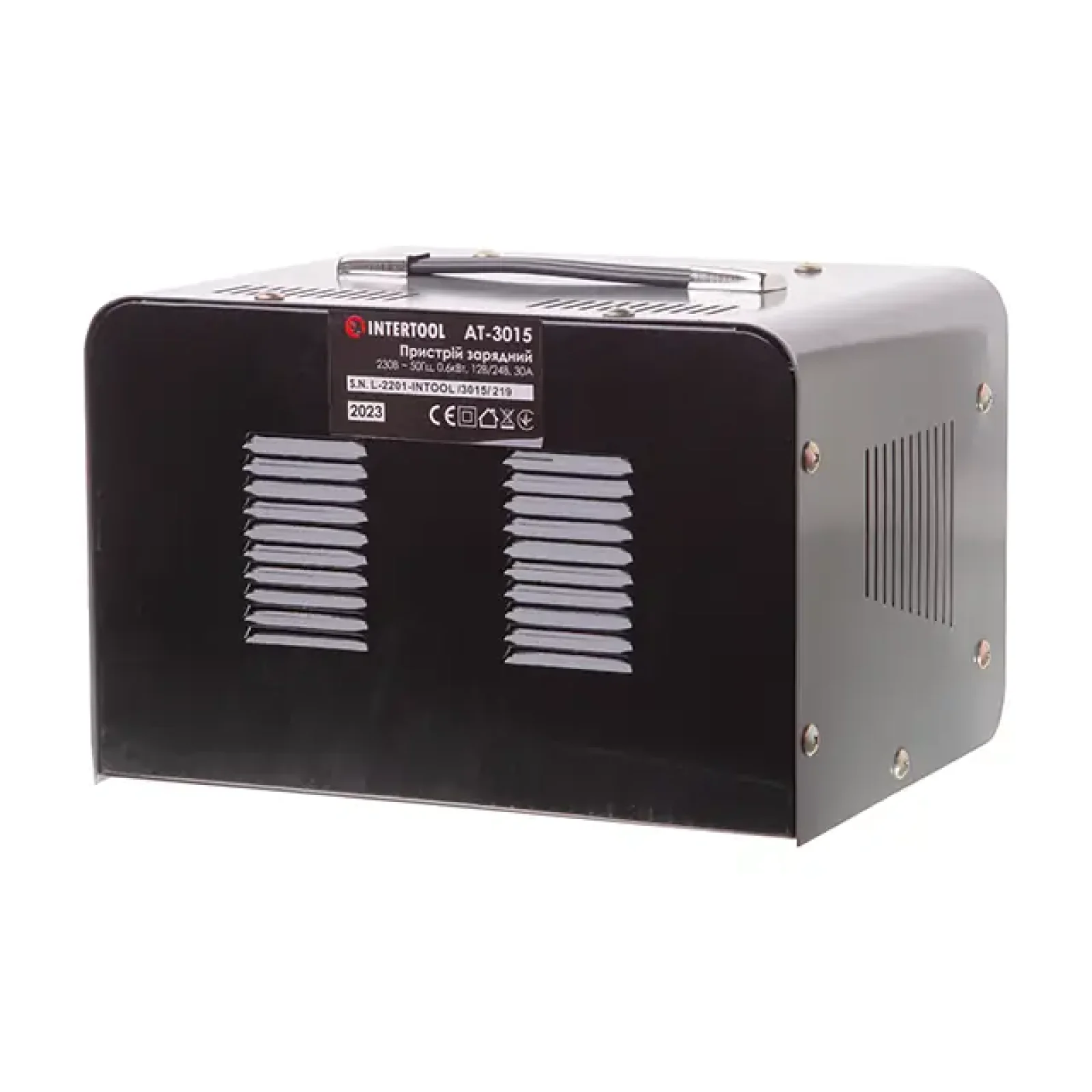 Пристрій зарядний 12/24 В, 0,6 кВт, 30 А, 20-400 Аг INTERTOOL (AT-3015) UA