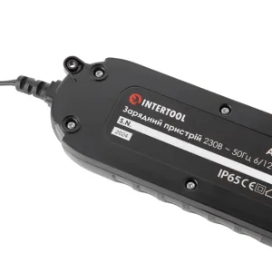 Зарядний пристрій 6/12 В, 0,8/3,8 А, 1,2-120 Аг, зимовий режим заряду, дисплей, з мікропроцесором INTERTOOL (AT-3023) UA