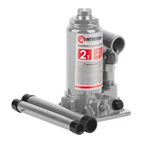 Домкрат "стовпчик" одноштоковий 2т, 158-308 мм INTERTOOL (GT0021) UA