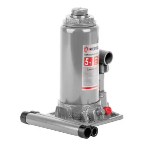 Домкрат "стовпчик" одноштоковий 5т, 200-385 мм, у пластикому кейсі INTERTOOL (GT0053) UA