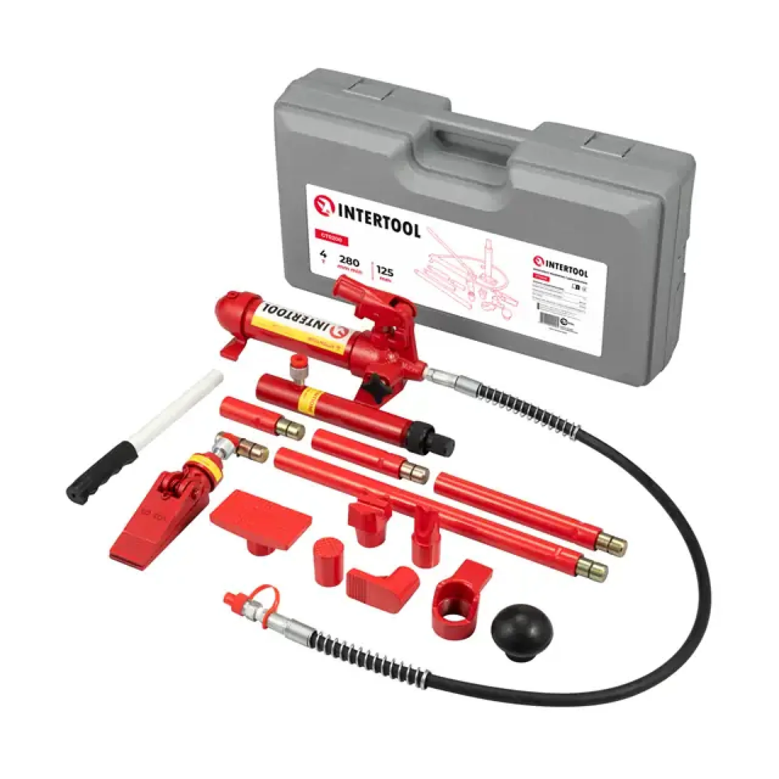 Комплект розпірок гідравлічних, 4 т INTERTOOL (GT0200) UA